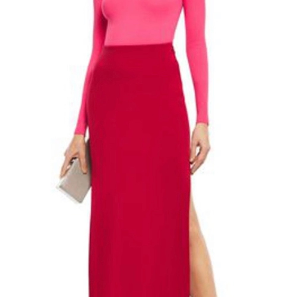Herve’ Leger- 2 toned maxi skirt